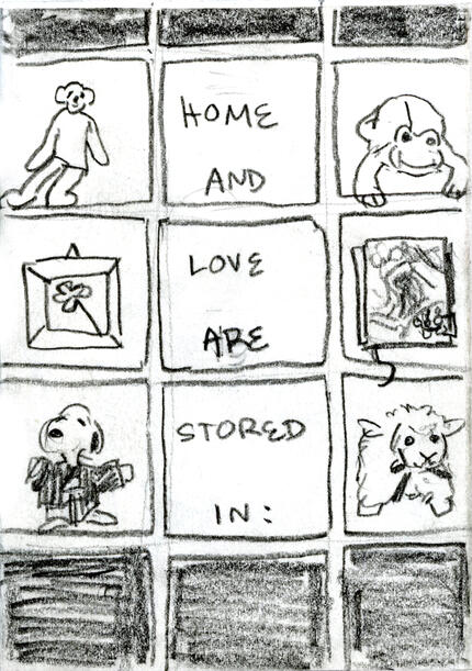 "Meaningless Objects" / 03/2024 / pencil [x]