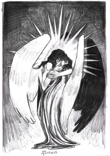 Day 08: black & white / graphite