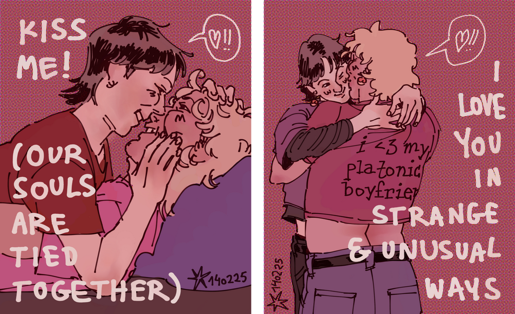 "August & Gabriel Valentines 2025" / 02/2025