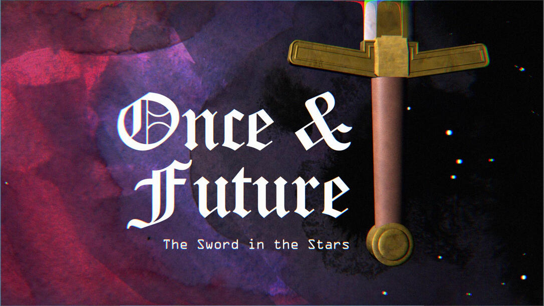 "Once &amp; Future" / semester project software/motion design / Winter 2024/25 / view full title sequence [x]