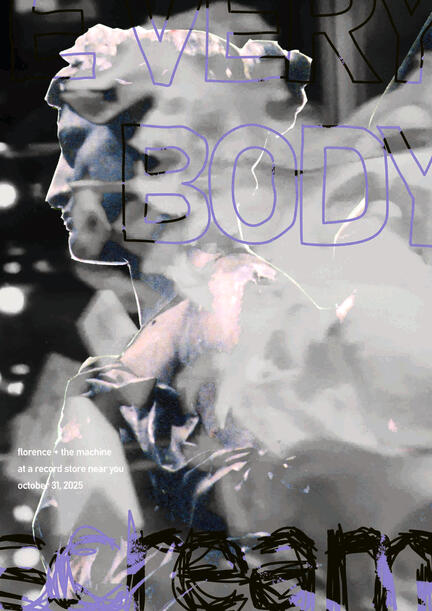 "Everybody Scream 5" / fanposter for Everybody Scream (Florence + the Machine, 2025) / 11/2025